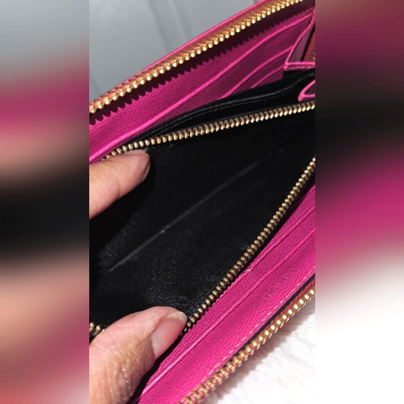 Loewe Madrid Pink Leather Zip Wallet - Picture 10 of 15